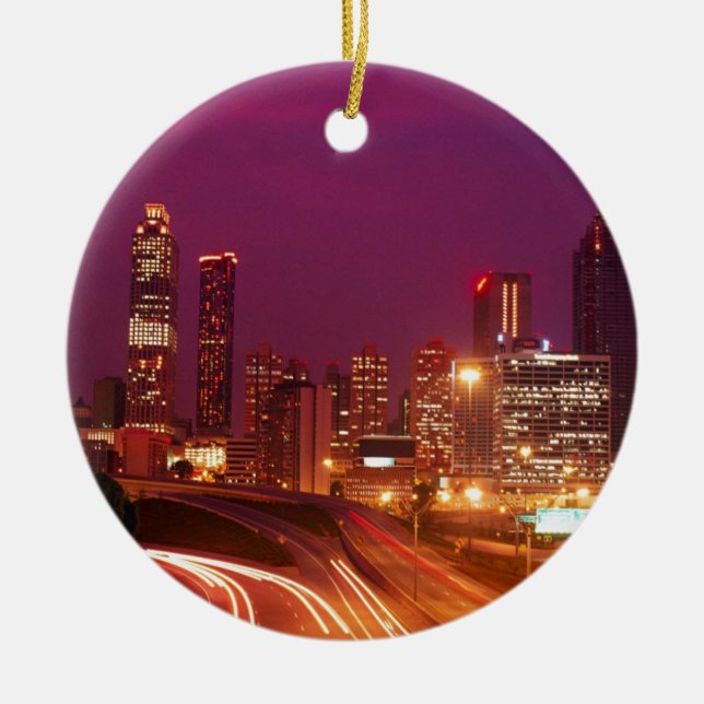 ATLANTA CERAMIC ORNAMENT (Front)