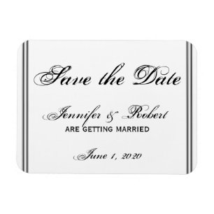 Atlanta Destination Save the Date Magnet
