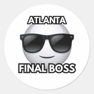 Atlanta Final Boss Cool Emoji Sticker