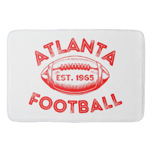 Atlanta Football Vintage Style Bath Mat