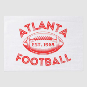 Atlanta Football Vintage Style  Tissue Paper