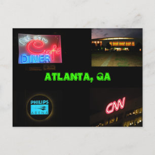 Atlanta, GA Postcard