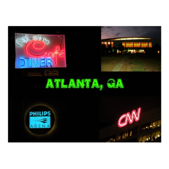Atlanta, GA Postcard