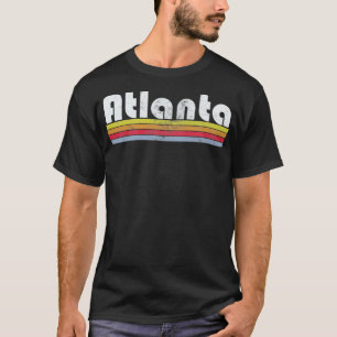 Atlanta GA Retro Vintage Pride City 70s 80s Men Wo T-Shirt
