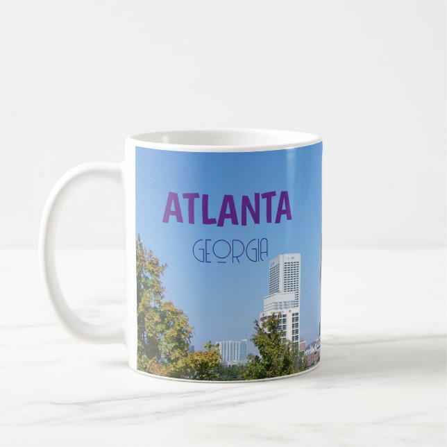 Atlanta Georga Scenic Coffee Mug Cup Memento Gift (Left)