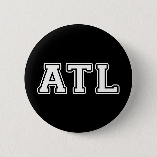 Atlanta Georgia 2 Inch Round Button (Front)