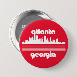Atlanta Georgia 3 Inch Round Button