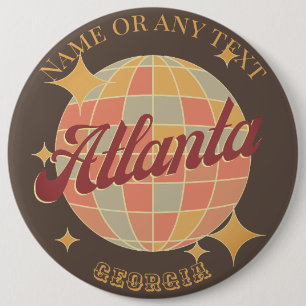 Atlanta Georgia City fashion decoration pin