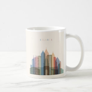 Atlanta, Georgia City Skyline Coffee Mug