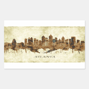 Atlanta Georgia Cityscape Sticker