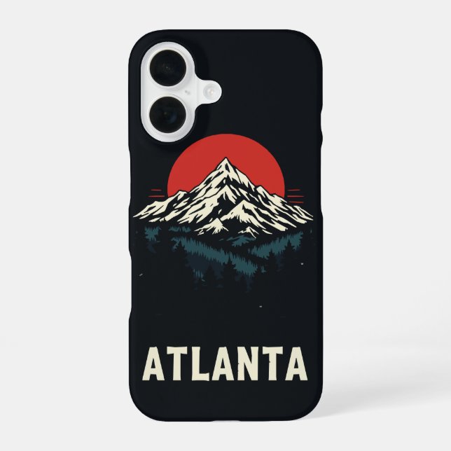 Atlanta Georgia iPhone 16 Case (Back)