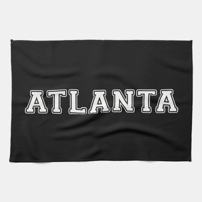Atlanta Georgia Kitchen Towel (Horizontal)