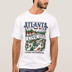 Atlanta Georgia Outside The Perimeter Suburban Ill T-Shirt