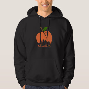 Atlanta Georgia Peach Skyline Hoodie