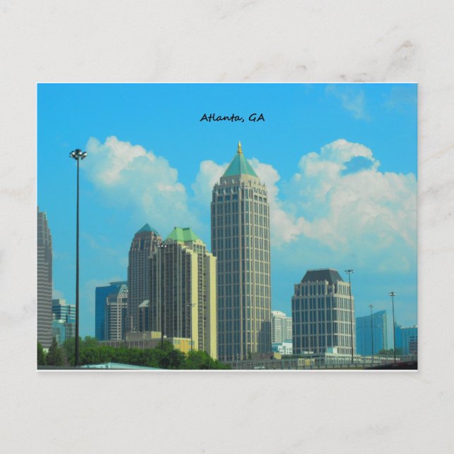Atlanta Georgia Postcard (Front)