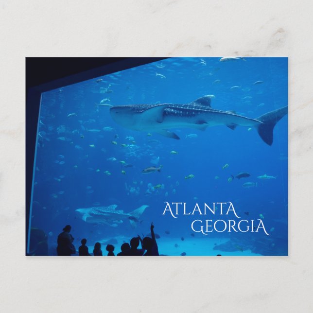 Atlanta Georgia Sights Postcard (Front)