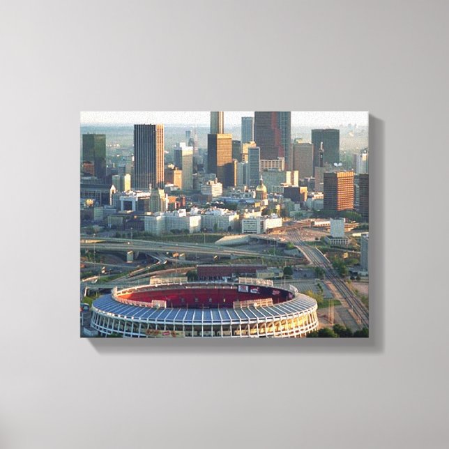 Atlanta Georgia Skyline Canvas Print (Front)