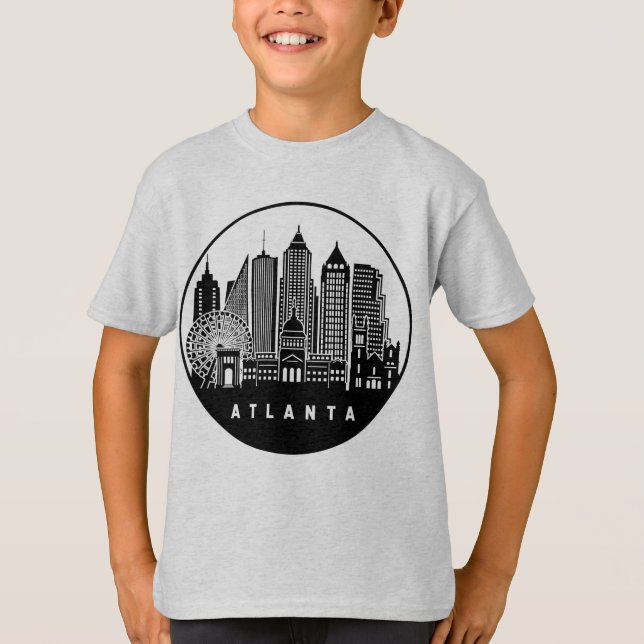 Atlanta Georgia Skyline T-Shirt (Front)