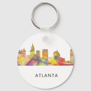 ATLANTA GEORGIA SKYLINE WB1 - KEYCHAIN