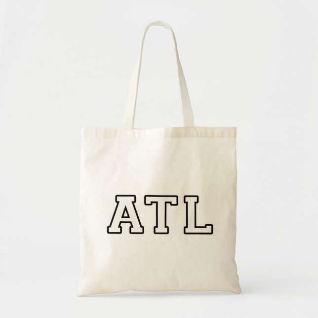 Atlanta Georgia Tote Bag (Front)