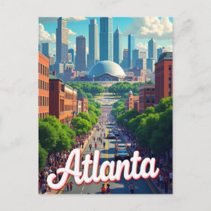 Atlanta Georgia USA Famous Travel Place Postcard