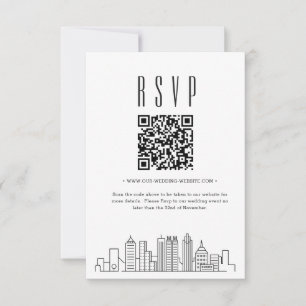 Atlanta, Géorgie Code QR Mariage RSVP