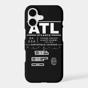 Atlanta International Airport ATL iPhone Case