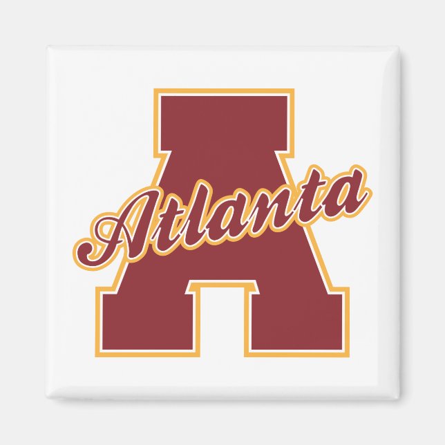 Atlanta Letter Magnet (Front)