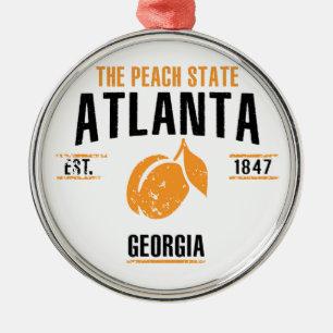 Atlanta Metal Ornament