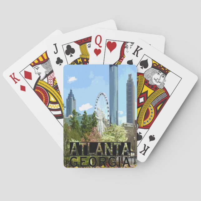 Atlanta Playing Cards (Back)