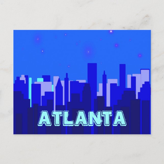 Atlanta Postcard (Front)