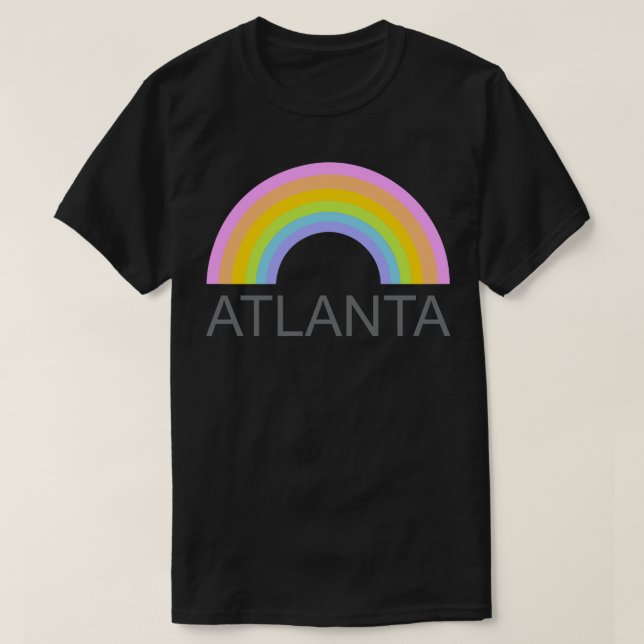 Atlanta Rainbow TShirt (Design Front)