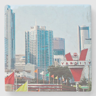Atlanta Skyline, Atlanta  Stone Coaster