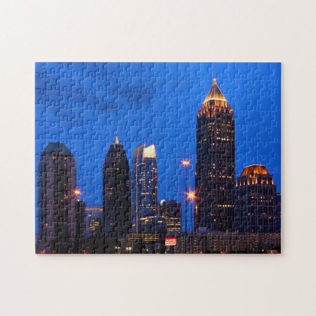 Atlanta Skyline Jigsaw Puzzle (Horizontal)
