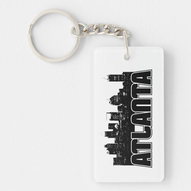 Atlanta Skyline Keychain (Front)