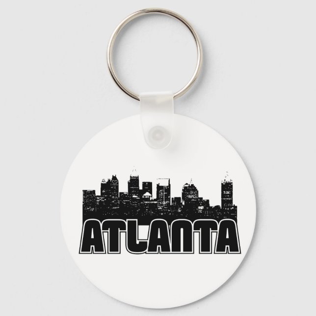 Atlanta Skyline Keychain (Front)