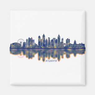 Atlanta Skyline Magnet