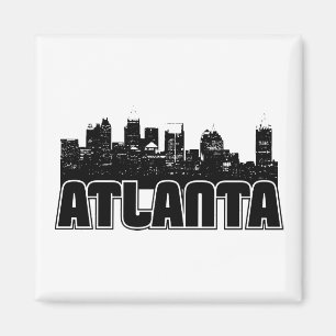 Atlanta Skyline Magnet