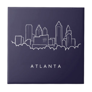 Atlanta Skyline Tile