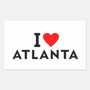 Atlanta United States America USA love city heart Sticker
