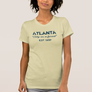 Atlanta - Ville dans une forêt - T-shirt