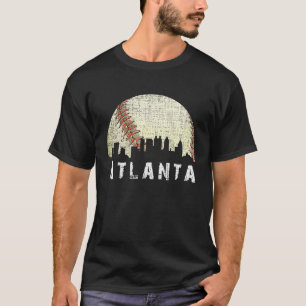 Atlanta Vintage Baseball Distressed Gameday Retro T-Shirt