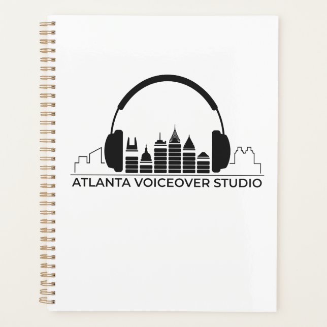 Atlanta Voiceover Studio PLANNER (Front)