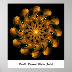 Atlantean Artifact Poster