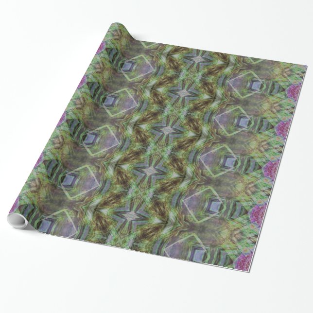 atlantean garden Wrapping Paper (Unrolled)
