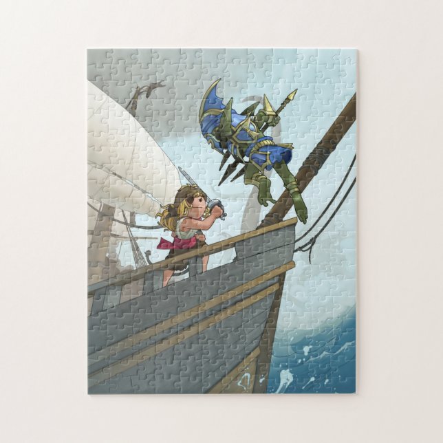 Atlantean Puzzle (Vertical)