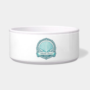 Atlantic Beach FL Coastal Seashell Emblem