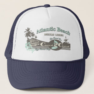 Atlantic Beach North Carolina Travel  Trucker Hat
