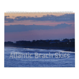 Atlantic Beach Skies Twelve-Month Wall Calendar