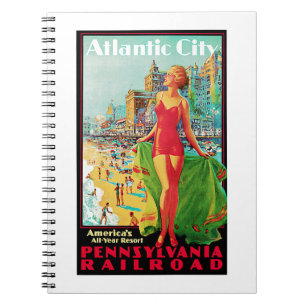 Atlantic City ~ America's All Year Playground Notebook